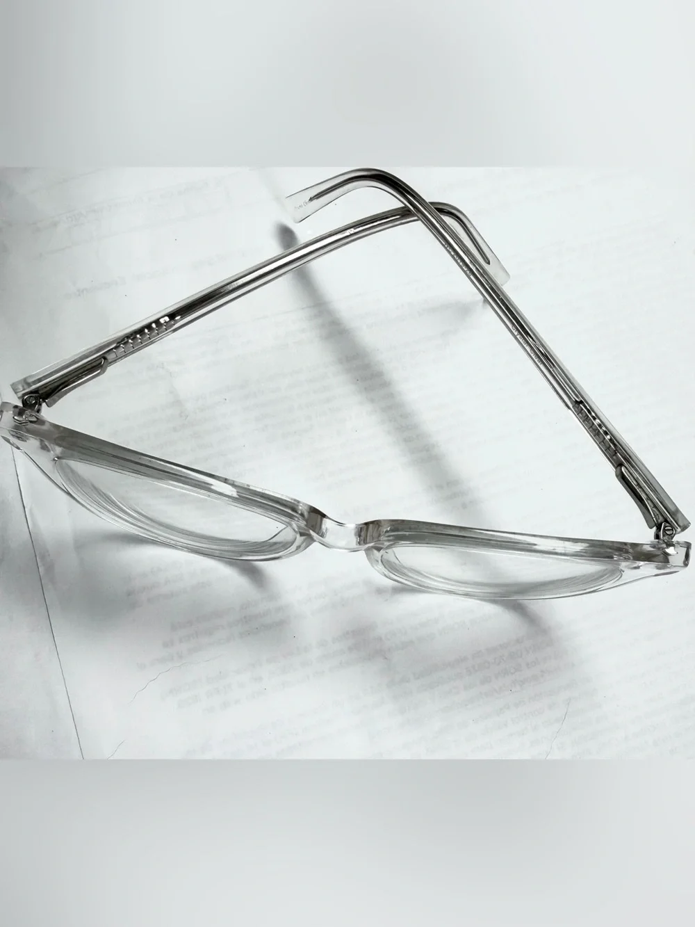 Crystal Clear Cat-Eye optical frames WC 2019-18 , C.E. Quality Standard